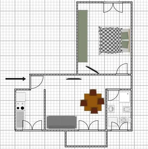 Apartament Casa Ferrini A Cinecitta - Vicino Metropolitana Linea A Rzym